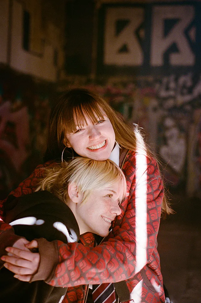 Behind the scenes on Skive, photographed by Corinna Elleschild