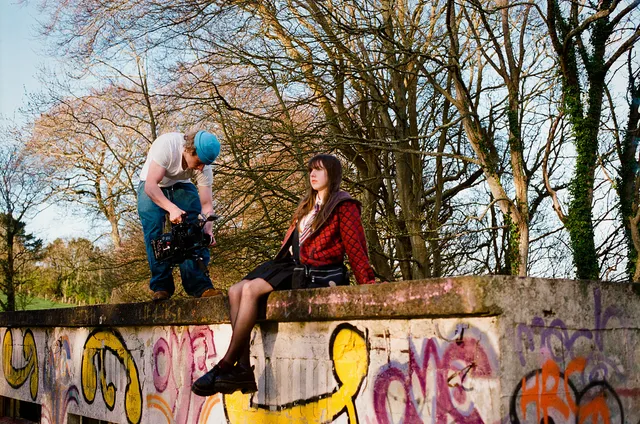Behind the scenes on Skive, photographed by Corinna Elleschild