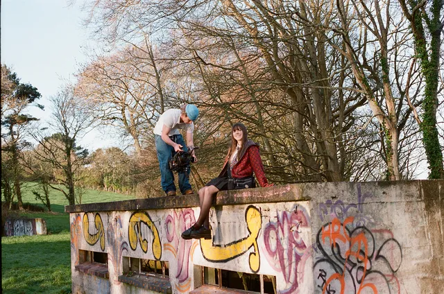 Behind the scenes on Skive, photographed by Corinna Elleschild