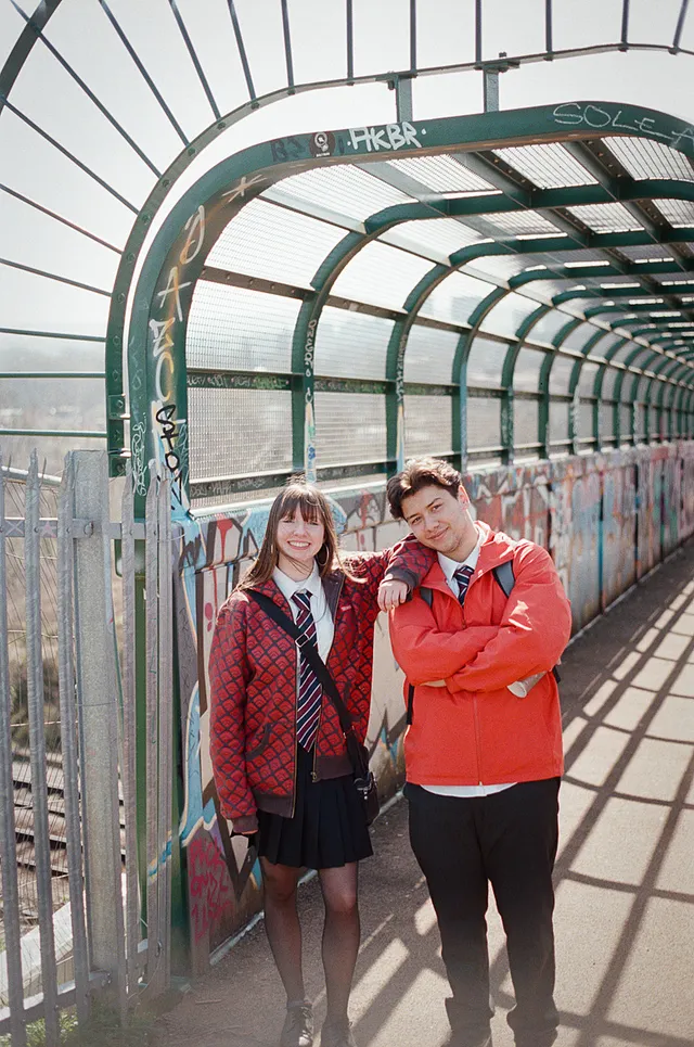 Behind the scenes on Skive, photographed by Corinna Elleschild