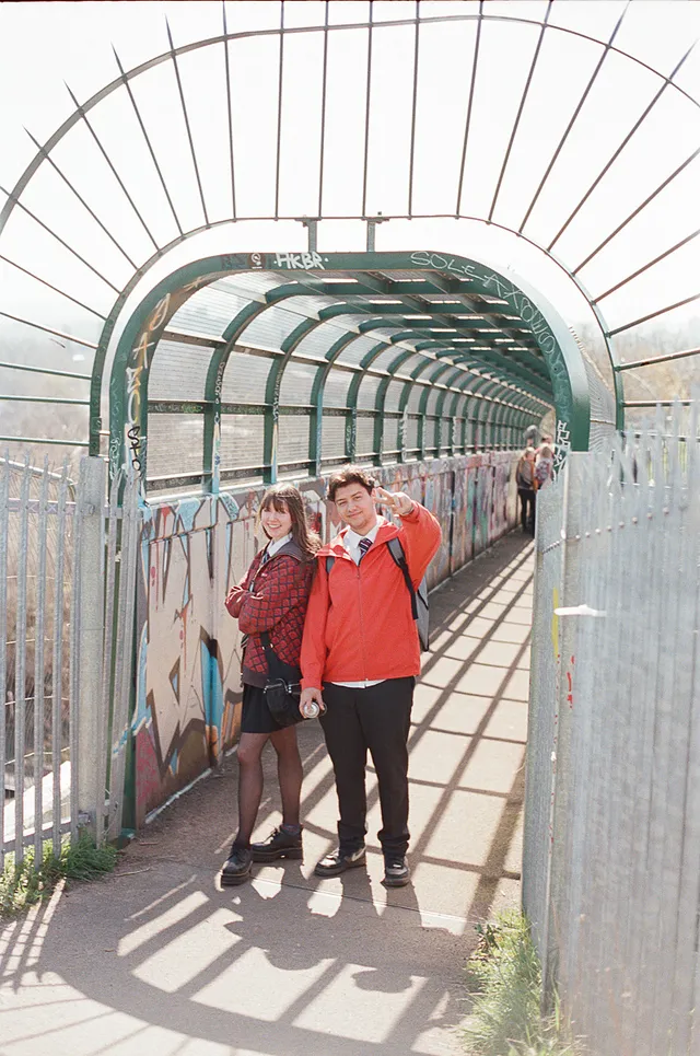 Behind the scenes on Skive, photographed by Corinna Elleschild