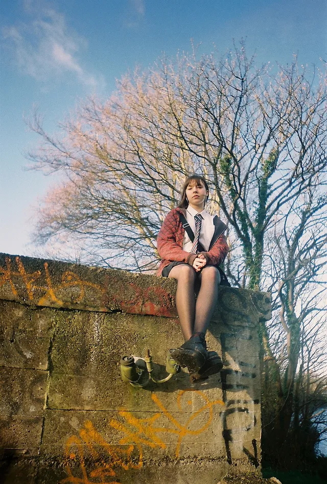 Behind the scenes on Skive, photographed by Ellis Cate