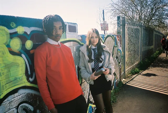 Behind the scenes on Skive, photographed by Ellis Cate