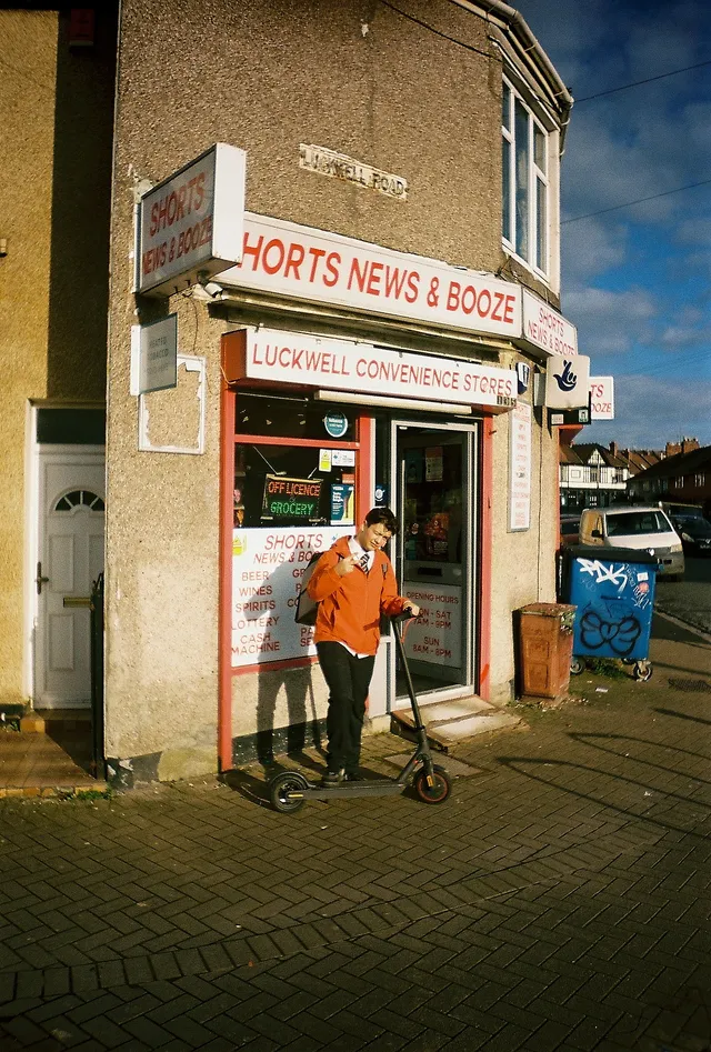 Behind the scenes on Skive, photographed by Ellis Cate