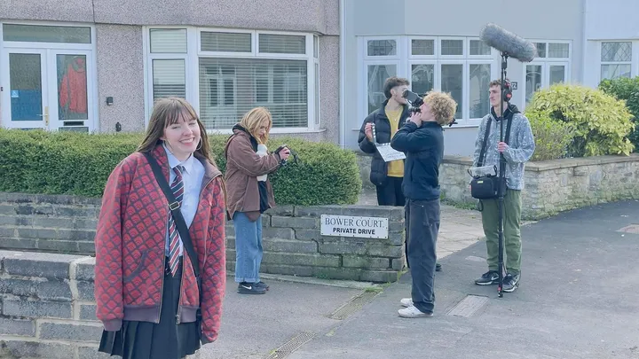 Behind the scenes on Skive