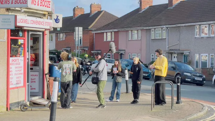 Behind the scenes on Skive