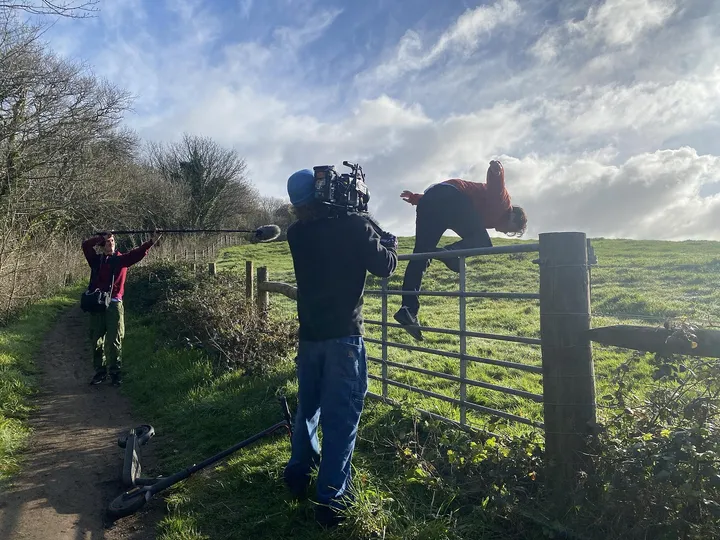 Behind the scenes on Skive